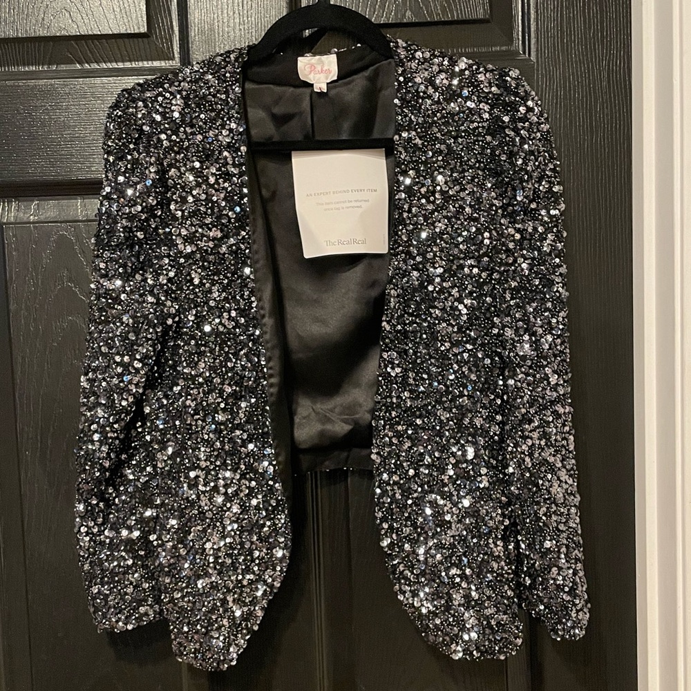 Parker Sequin Jacket - image 1